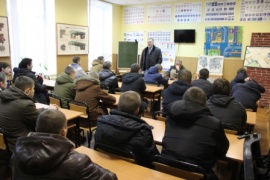 В рамках проведения Декады оборонно-массовой работы и Дня Защитника Отечества, в городе Чудово состоялось очередное занятие Центра патриотического воспитания и подготовки граждан (молодёжи) к военной службе 